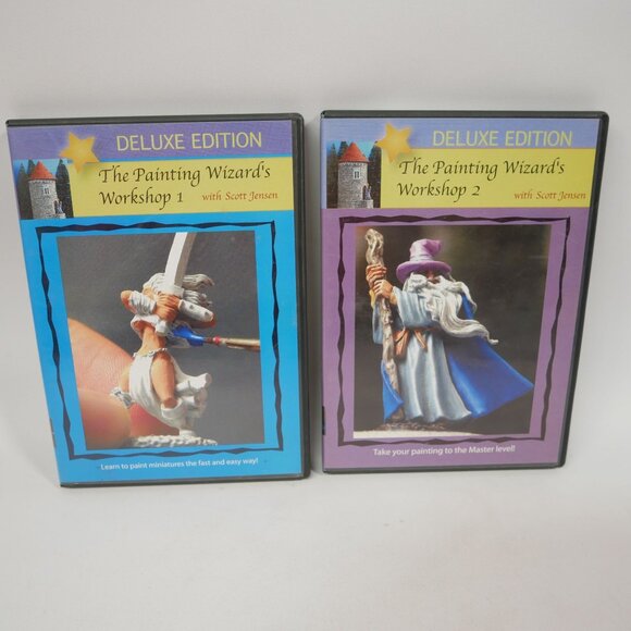 The Painting Wizards Workshop Deluxe Edition Vol. 1 & 2 DVDs With Scott Jensen - Picture 1 of 8